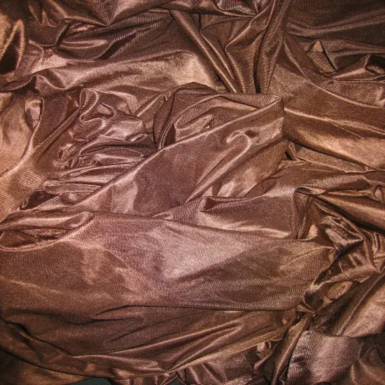 1 Yard Stretch Brown Polyester Fabric For Aerial Silks Hammocks Backdrops Crafts 108&Prime;-120&Prime; Wide {1}