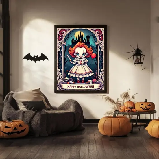 6 Packs Halloween Diamond Painting Kits,12x16 inch {4}