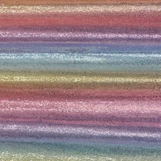 1 Yard Vibrant Rainbow Glitz Sequin Fabric 52/54 Inch Width Polyester {2}