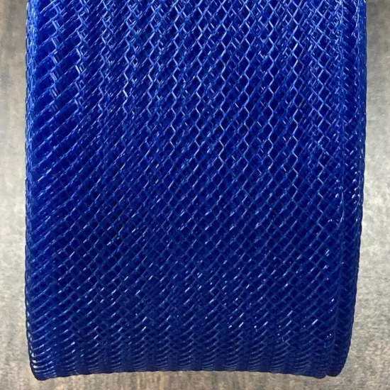 1 Yard Horsehair Braid Trim 100% Nylon Stiff Crinoline Webbing for Dresses, Hats & Costumes 2" Wide Navy Dark {6}