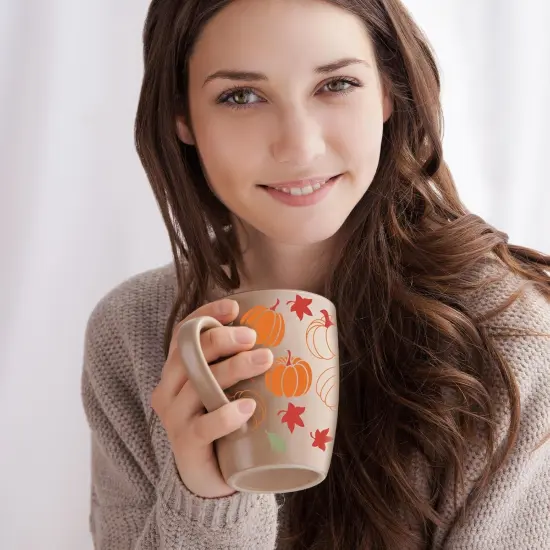 12 Sheets Fall Cup Wrap Transfer Stickers {4}