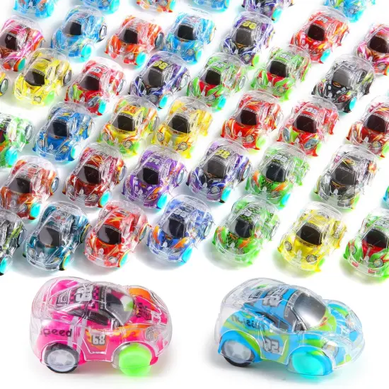 50 Pcs Mini Pull Back Cars Set {1}