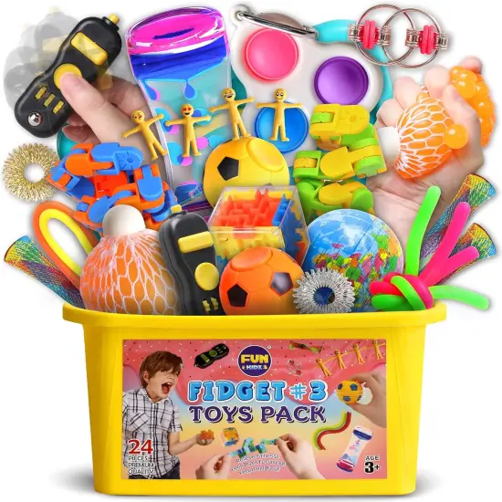 Gift Fidget Box Toys Pack for Kids 3-12 {1}