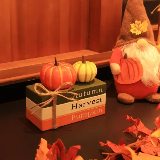 Thanksgiving Tabletop Decorations for Tiered Tray {5}