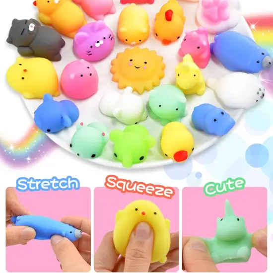 40pcs Mochi Squishy Toys Mini Kawaii {2}