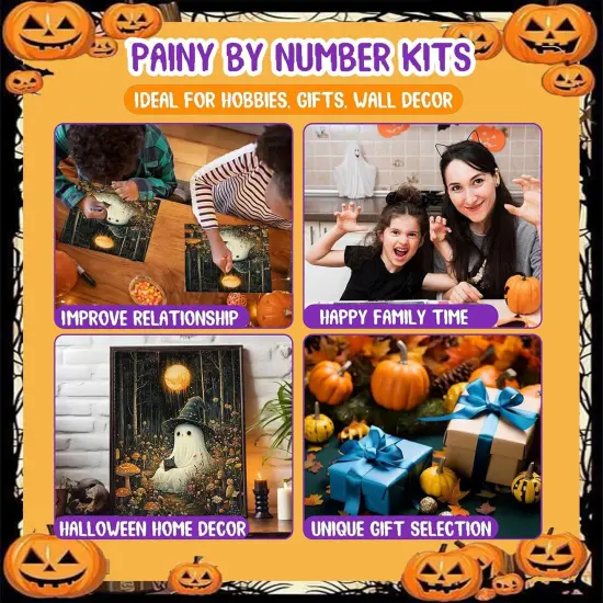 Spooky Paint by Numbers - 16x20 Inch (MT21465) {5}