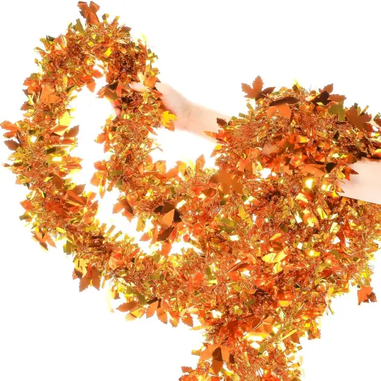 33Ft Fall Tinsel Garland {1}