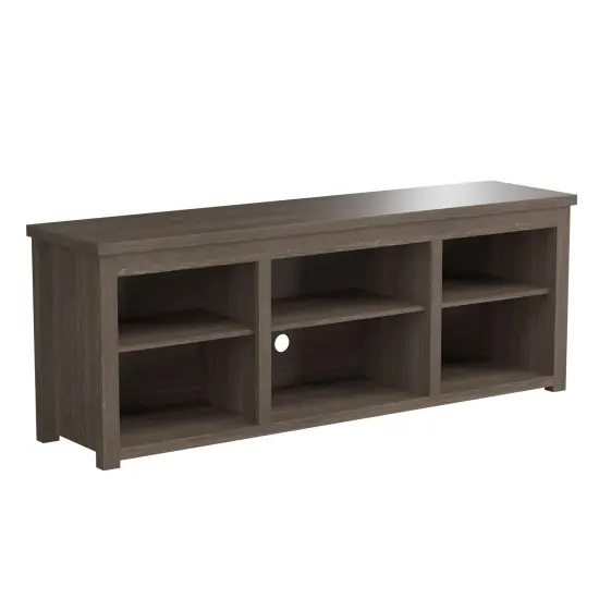 Merrick Lane Fincastle 6 Cubby 65" TV Stand for up to 80" TV's {8}
