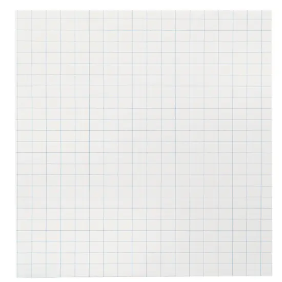 School Smart Graph Paper, 1/2 Inch Rule, 9 x 12 Inches, White, 500 Sheets {1}