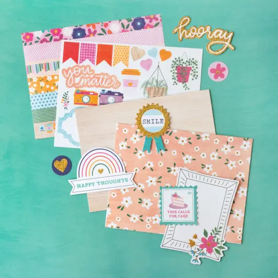 Shimelle Reasons To Smile Card Making Kit-Makes 20 {3}