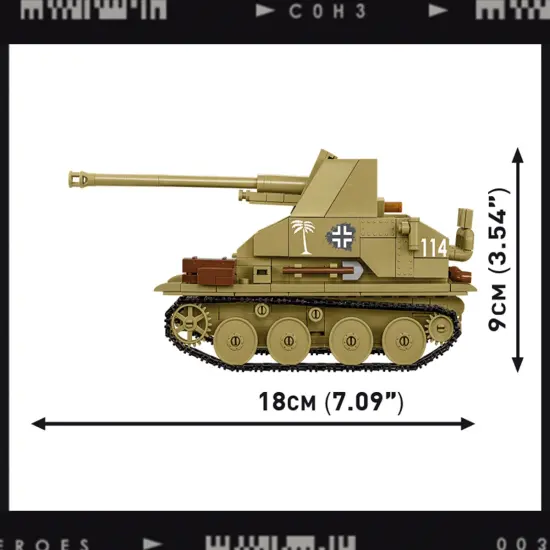 COBI Company of Heroes 3 MARDER III (Sd.Kfz. 139) {6}