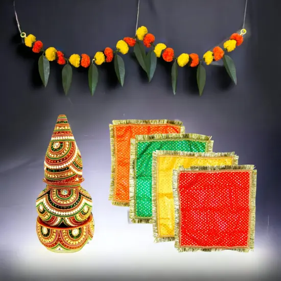 Gudi Kit, Gudi Showpiece, Gudi Padwa Set, Gudi Padwa Decoration, Gudi Padwa Gift, Gudi Padva, Pooja Decor {3}