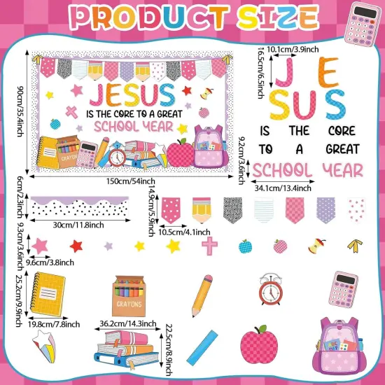 Christian Composition Bulletin Board Set {2}