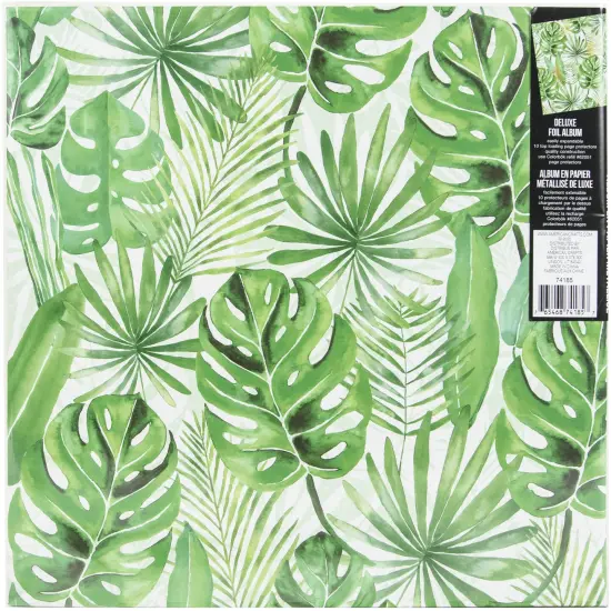 Colorbok Album 12"x12"-Foil Palms {3}