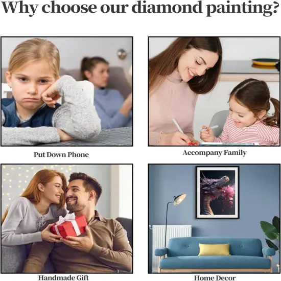 Dragon Diamond Painting Kits for Adults {5}