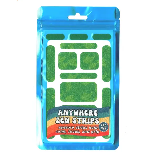 Zen Strips, Anywhere Zen, Sandy Leaves, 13 Per Set, 6 Sets {1}