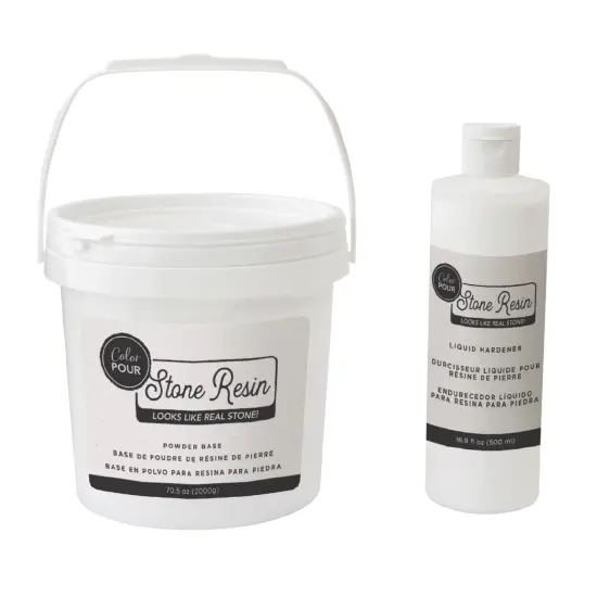 American Crafts Stone Resin Hardener And Base {3}