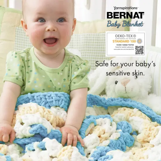 Bernat Baby Blanket Big Ball Yarn 24 Pack-Buttercup {5}
