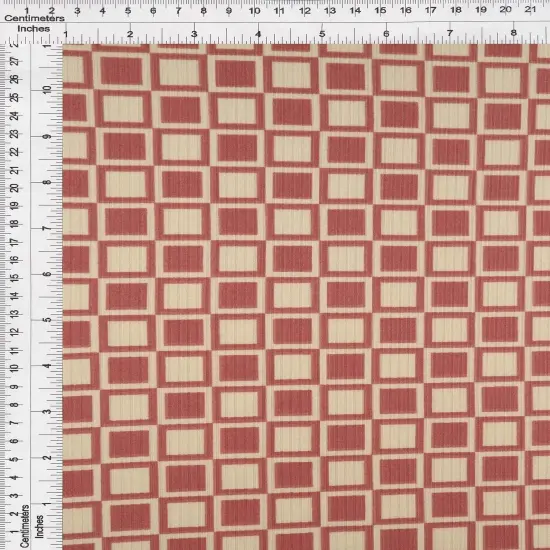 1 Yard Geo Checker 4X2 Yummy Rib Knit Fabric Stretch 58/60 Inches Wide SAGE DK {5}