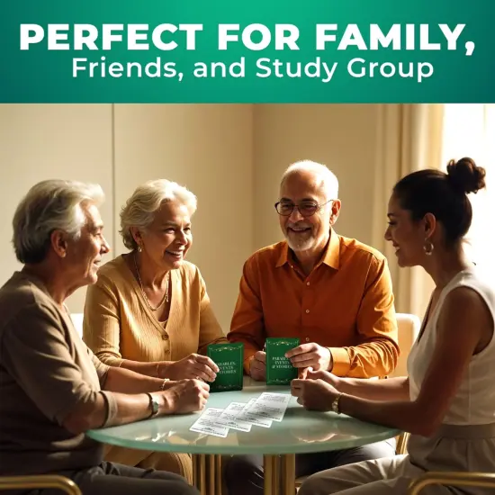 QUOKKA Rethink. Bible Trivia Game for Adults &ndash; 250 Bible Trivia Cards for Christians &ndash; Fun Christian Games for Adults & Family &ndash; Religious Gifts for Men and Women - 5 Categories to Check How Well You {5}