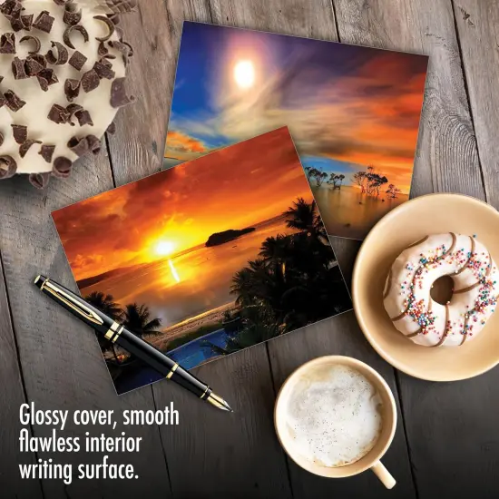 20 Landscape Nature Note Cards Blank (4 x 5.12 Inch) {5}