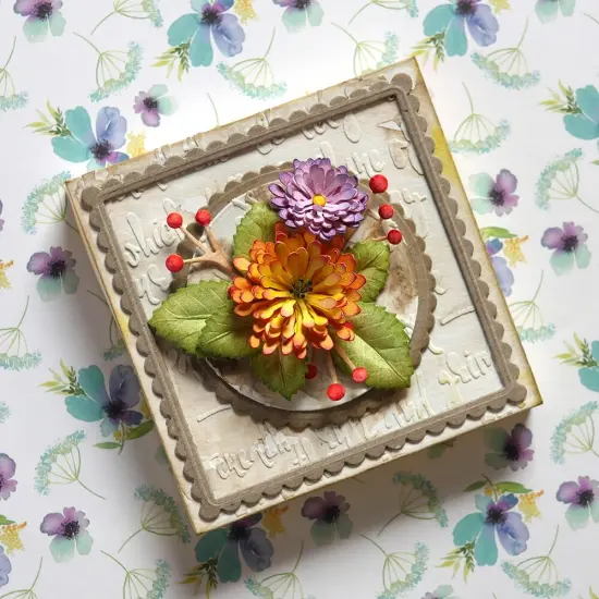 Elizabeth Craft Metal Die-Pizza Box {7}