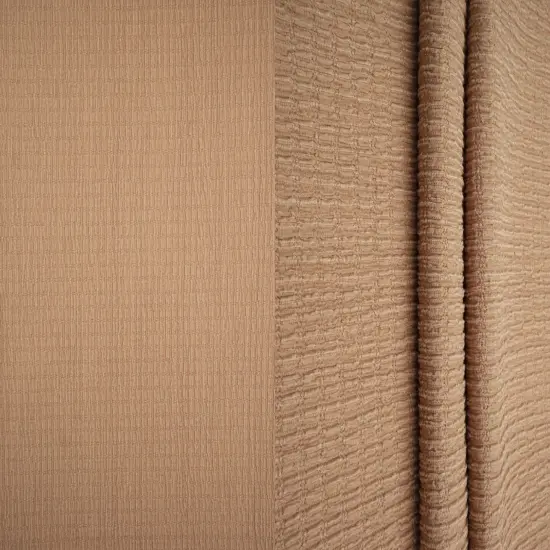 1 Yard Solid Crinkle Jersey Knit Fabric Soft Stretch 58/60 Inches Wide ROSE LT {6}