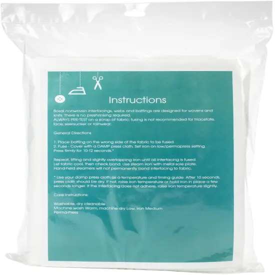 Bosal Duet-Fuse-II Double-Sided Fusible Batting-36"X45" {3}