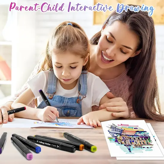 Alcohol Based Markers 24 Colors {2}