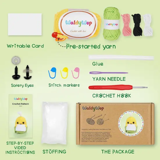 Beginners Crochet Kit for Kids & Adults {2}