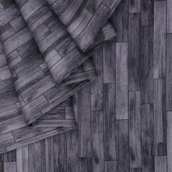 Mook Fabrics Wood Plank Cotton Fabric [45 in. Wide] - By The Yard Weathered Grey {2}