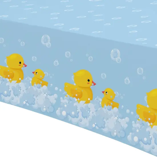 Rubber Duck Party Decorations Table Cover {4}