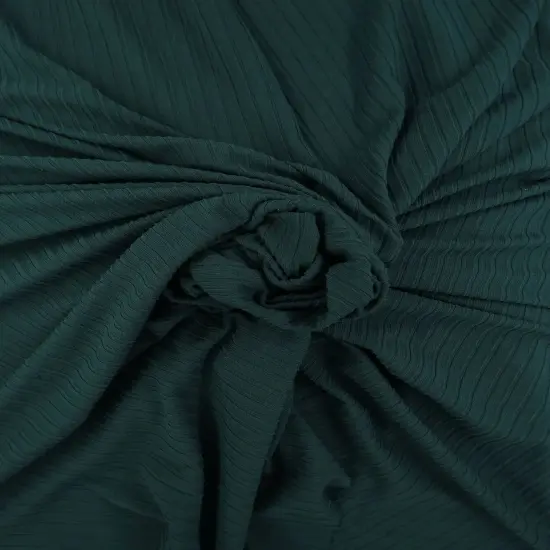 1 Yard Yummy Rib 8x3 Solid Stretch Knit Fabric 58/60 Inch Wide Chambray {2}