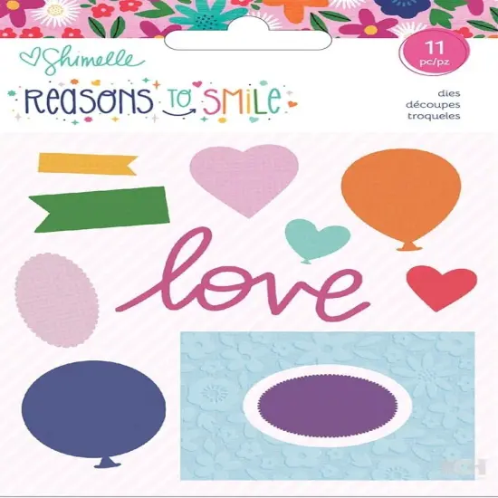 Shimelle Reasons To Smile Dies Set - 11 PC {1}