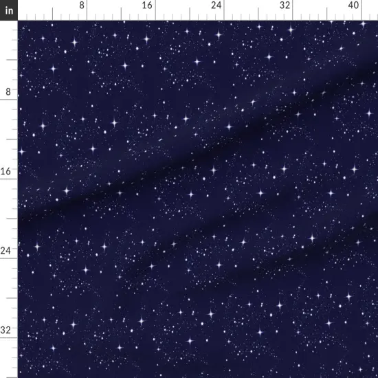 Various Fabrics by the Yard or Fat Quarter Galaxy Astronomy Constellations Summer Sky Winter Custom Printed Fabric by Spoonflower {1}