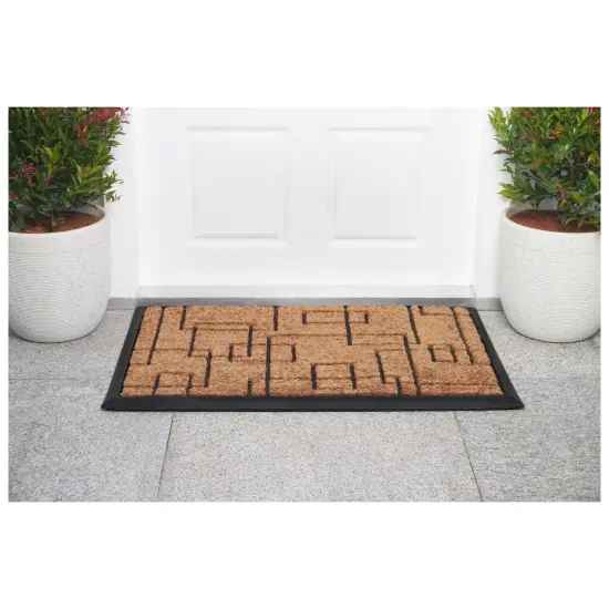 Social Square Doormat {3}