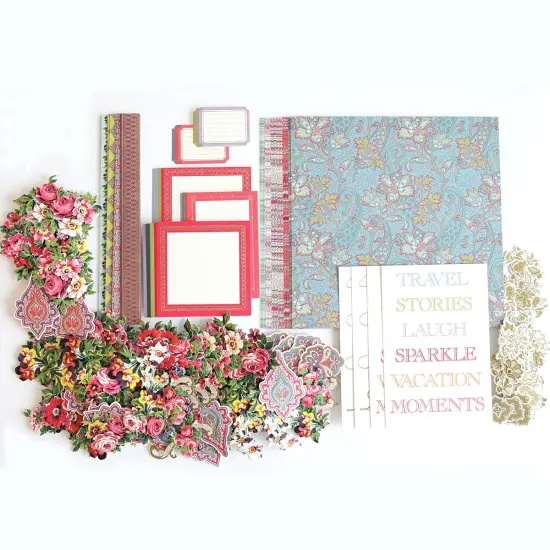 Simply Paisley Papers and Embellishments {2}