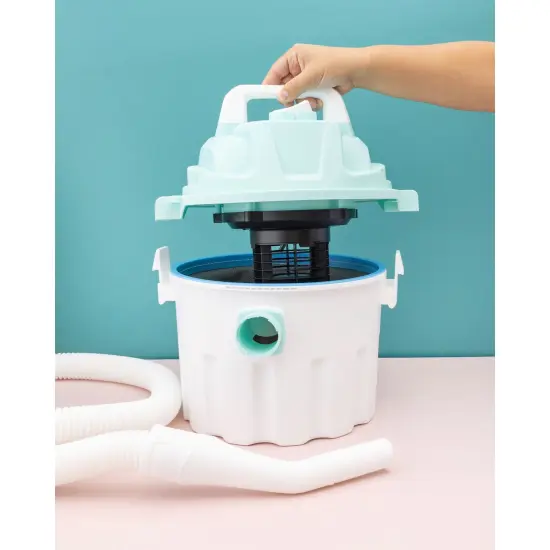 We R Mold Press Wet/Dry Vacuum-White/Mint {7}