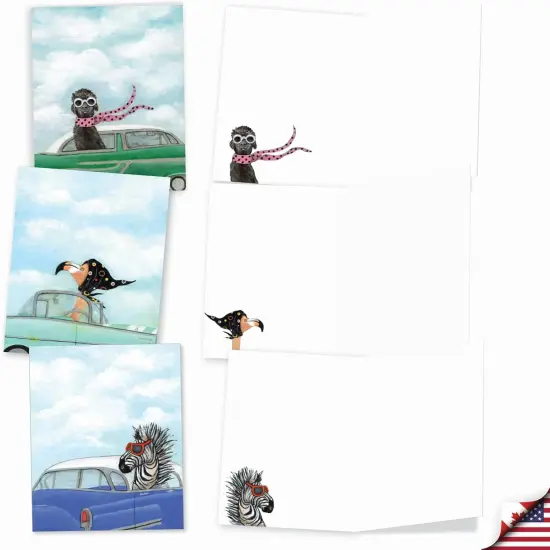 Assorted Blank Greeting Card Box Set - Incl. 20 Cards {4}