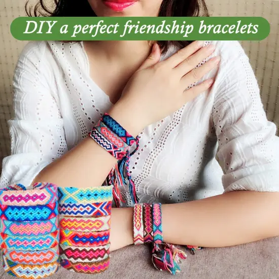 24pcs Embroidery Floss Egyptian Long-Staple Cotton (rainbow) {4}