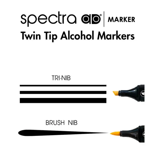 Spectra AD Marker Refill for Yellow Color Family Markers, 25ml, 1 Each Yellow Ochre {3}