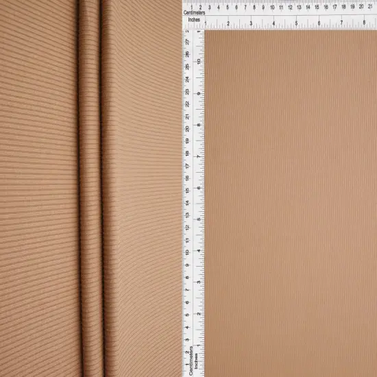 1 Yard 2x1 Yummy Rib Solid Stretch Knit Fabric, Soft Flexible Texture 58/60" Wide COCO NEW {1}
