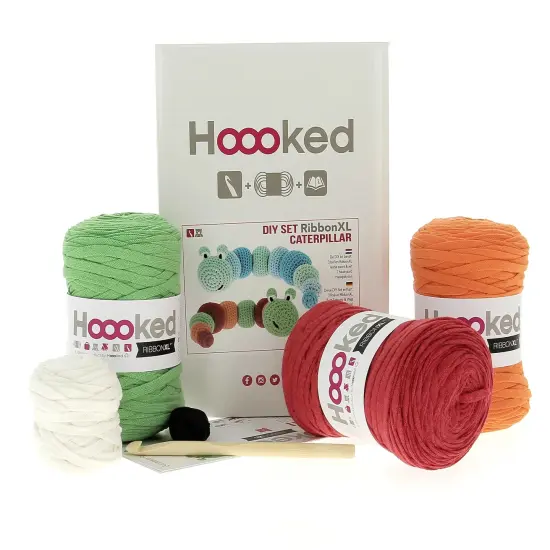 DIY Crochet Kit by Hoooked Caterpillar Clark PAK118 {2}