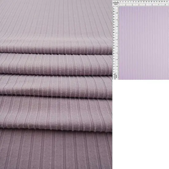 1 Yard Stretchy 8x3 Ribbed Knit Fabric Solid Color Polyester Spandex MINT {3}