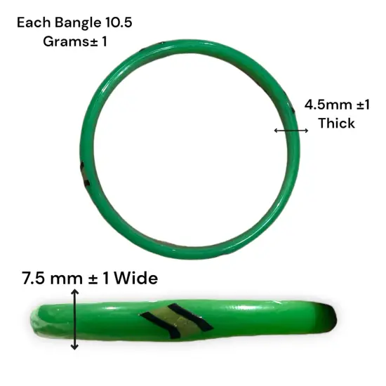 20ct Glass Bangle for Women, Baby Shower Bangles, Gold Line Bangles, Indian Bangles, Return Gifts, Valaikappu Bangles, Wedding Glass Bangle {3}