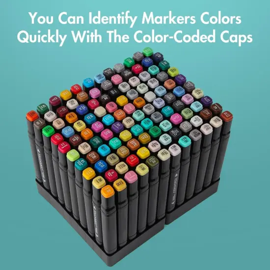 120 Colors Art Markers Pens {2}