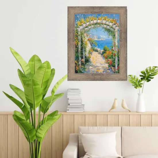 Drift Barnwood Beach Wood Rustic Picture Frame 24x30 frame {6}