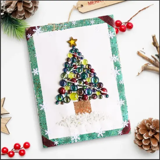 LET'S RESIN Chameleon Flakes, Resin Supplies -Intense Color Shift Pigment Powder for Resin Molds/Tumblers, Chrome Powder Pigment for Christmas Nail Art/Paint/Soap Making {6}