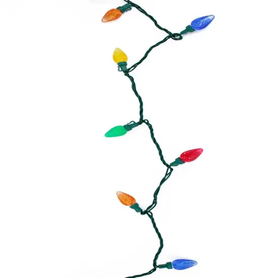 70 LED Indoor Outdoor C6 Classic Bulb Christmas String Lights Multicolor {6}