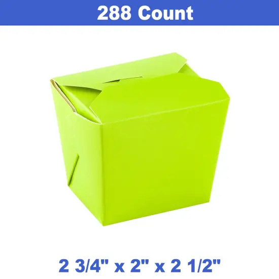 Colored Paper Wire Handle Boxes 2 3/4 '' 2 '' 2 1/2 '' {1}